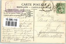 8915 Hausen am Albis Foto AK Gasthaus Albishorn Landkarte Züricher See