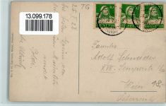 9225 St. Pelagiberg 1922 - Blick zum Bodensee AK