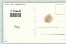 3703 Aeschi b. Spiez Gebrauchsspuren Kirche Niesen