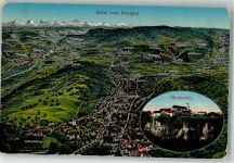 4115 Mariastein 1916 - Landkarte Birsigtal