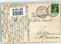 4115 Mariastein 1916 - Landkarte Birsigtal