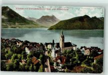 6354 Vitznau 1906 - Kirche Bahntrace