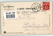 6354 Vitznau 1906 - Kirche Bahntrace