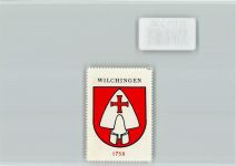8217 Wilchingen - Vignette Wappen Kaffee Hag ca 1920-1940 Wilchingen