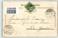 1110 Morges 1901 - la Grand Rue