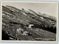 9657 Unterwasser - Alp und Berghaus Stöfeli mit Churfirsten Obertoggenburg