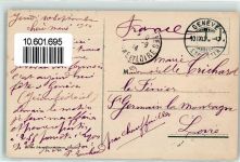 Hospiz Großer Sankt Bernhard Pass - Mönch mit Bernhardiner Hund