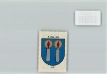 3210 Kerzers - Vignette Wappen Kaffee Hag ca 1920-1940