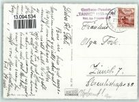 9044 Wald AR - Gasthaus und Pension Tanne Oldtimer Kuh Wappen