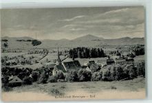 6313 Menzingen 1906 Gebrauchsspuren Kurlandschaft Menzingen-Dorf