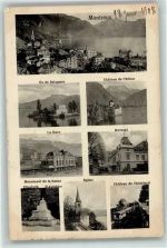 1820 Montreux 1908 - Kursaal Bahnhof Kirche