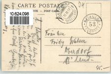 2900 Porrentruy Pruntrut 1917 - Vogelschau Feldpost Bat 53