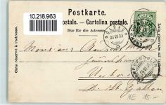 2149 Champ-du-Moulin 1900 - Maison ou sejourna J.-J. Rousseau en septembre 1764