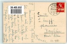 3600 Thun Künstlerkarte Schloss sign. E Lenzin