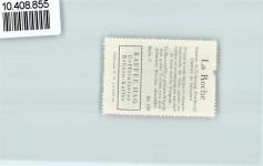 1634 La Roche FR - Vignette Wappen Kaffee Hag ca 1920-1940 Tannenbaum