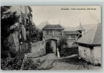 1663 Gruyères - Porte d'enceinte cote Ouest