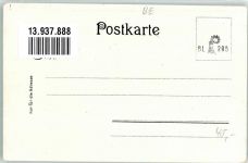 3855 Brienz BE Lithographie Oberdorf Kirche Uhr Mann Frau Tracht