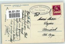 6013 Eigenthal 1934 Winter Hotel Kurhaus Pilatusblick