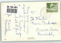 3863 Gadmen 1952 Foto AK Sustenstrasse