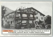 8867 Niederurnen 1991 Foto AK Auto Gasthaus zum Hirschen Sammeltreff