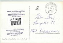 8867 Niederurnen 1991 Foto AK Auto Gasthaus zum Hirschen Sammeltreff