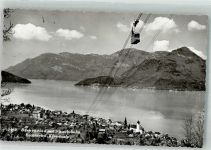 6375 Beckenried Foto AK Seilbahn Beckenried-Klewealp