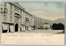 6600 Locarno Foto AK Hotel Metropol Feldpost Bataillon 26