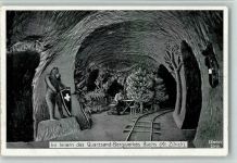 8107 Buchs ZH - Im Innern des Quarzsand-Bergwerks Buchs