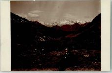 Piora Foto AK Ort handschriftlich Gotthardmassiv