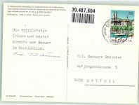 Zürich Vogel Schweizerische Nationalliga für Krebsbekämpfung Motiv Schweiz