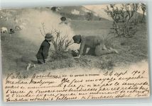 1903 - Verlag J.J. Jullien freres Nr. 3130 En gardant le tropeau - Landwirtschaft