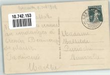 2088 Cressier NE 1919 Foto AK Stadtansicht