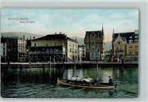 9400 Rorschach - Partie im Hafen Ruderboot