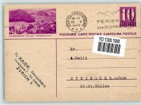 8374 Dussnang 1940 - Kneippkurort - Kaier 'Stempelfabrik Zürich - Bestellkarte