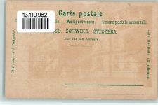 9428 Lachen Gebrauchsspuren Lithographie