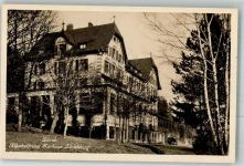 Zürichberg Foto AK Hotel Alkoholfreies Kurhaus