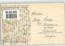 Zürichberg Foto AK Hotel Alkoholfreies Kurhaus