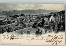 9428 Platz Walzenhausen 1905 - von der Rheinburg gesehen