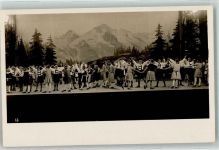 8750 Glarus 1926 Foto AK Glarner Kantonal Gesangsfest Fröhliche Kinder