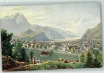 Stans Von Gabriel Lory jun Pro Juventute Schweiz Künstlerkarte