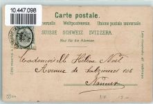 6440 Vierwaldstättersee 1904 Gebrauchsspuren Alp Bauern mit Kuhherde