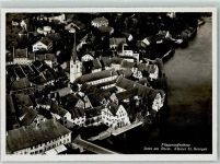 8260 Stein am Rhein - Fliegeraufnahme Kloster St. Georgen Hotel