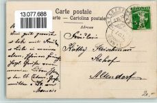 6314 Unterägeri 1910 - Verlag Wehrli 18621 - Teilansicht , gute Erhaltung AK