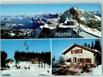 Pilatus Kulm - Hotel Bellevue auf Pilatus Kulm Bergwirtschaft Krienseregg Gondelbahn Kriens - Fräkmüntegg Berghus