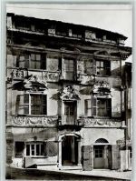 6612 Ascona Moscia - Casa Borrani Stucchi Giovanni Serodine Hauswand mit Ornamenten