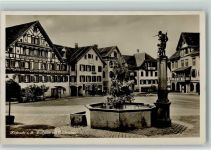 Küssnacht - Dorfplatz Tellbrunnen