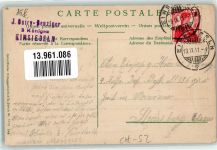 8840 Einsiedeln 1911 Prägedruck