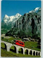 3825 Mürren - Eiger Mönch Jungfrau Allmendhubelbahn Standseilbahn
