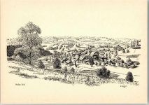 8242 Hofen SH Gebrauchsspuren sign. Brütsch Radierung