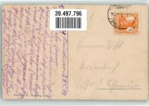 7050 Arosa 1917 - Vogelschau Unterer und Oberer See